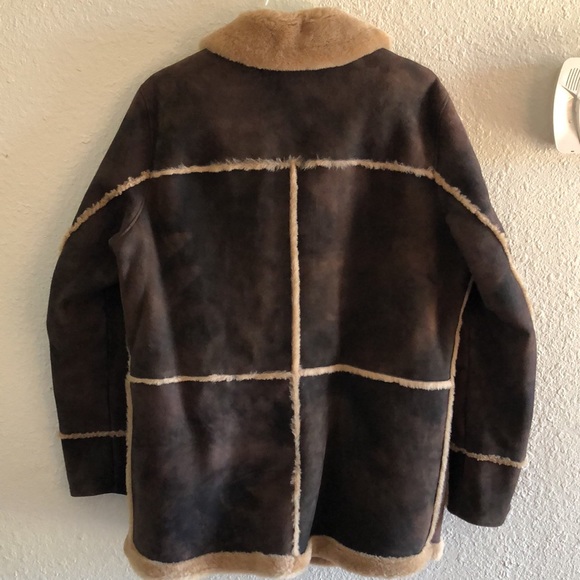 COLE HAAN REAL FUR LAMB LEATHER JACKET COAT/NWT - Picture 12 of 16